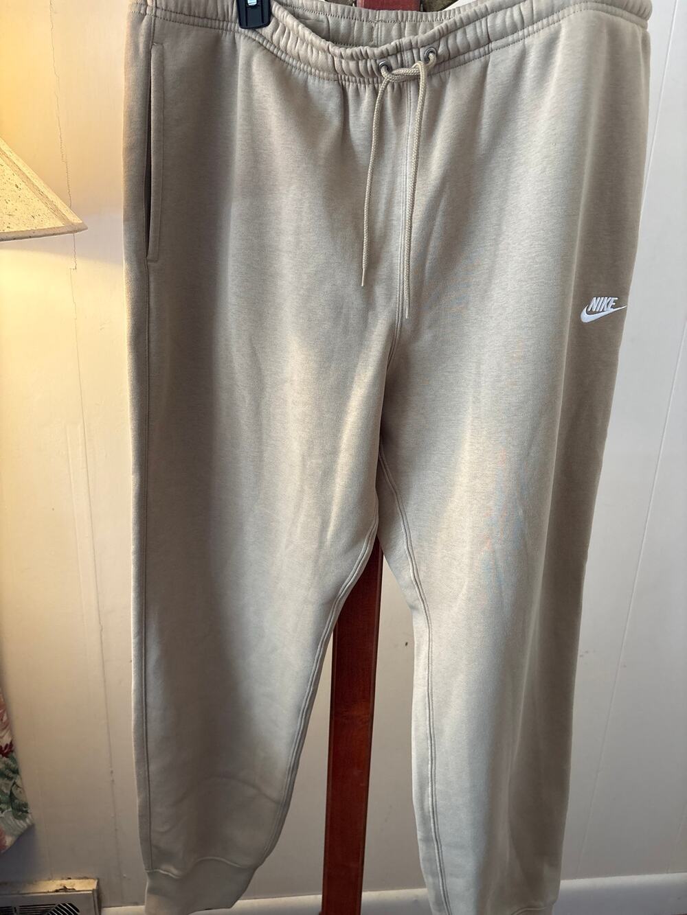 Tan Nike Fleece Jogger Pants XL